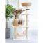 2019 new design Japan style weaving cat climbing tree frame sisal cat scratching post