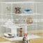 Thickened Double Layers Square Pet Cage Doghouse Large Size Dog Cage Rail High-End OEM and ODM Pet Supplier