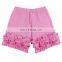 Baby Solid Ruffle Shorts Girl Summer Boutique fifth pants 10colors 6size