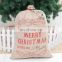 Bags 2019 Year Merry Christmas Gift New Large Canvas Merry Christmas Music Forest Stocking Gift Storage Bag Navidad Noel