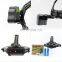 2*18650 Battery Headlamp LED USB Charging T6 Zoomable Waterproof LED Headlamps For Hunting