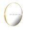 Salon Aluminium Alloy Round Gold  Frame Decorative Mirror
