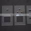 silk screen printing touch control switch panel glass cover