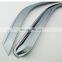 Chrome door visor side window deflector shade sun rain shield silver strips guard for Hyundai PorterII