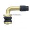 brass valve or aluminum alloy motorbike bent 90 degree motorcycle tire valve