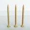 Yellow Drywall Screws Fine Thread Self Tapping Screws China Factory Supply