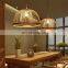 2021 Modern Nordic Pendant Light Restaurant Hanging Light Bamboo Decorative Chandelier