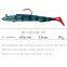 15cm 30g soft plastic fishing white lure luminous softbait jig head sand eel lures