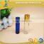 Blue Painted Roll On Oil Perfume Glass Bottle