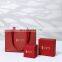 Custom logo printed paper packaging jewelry box