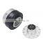 Silver Billet CNC Aluminum 6-Hole Bolt Steering Wheel Hub Adapter