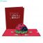 Love Bug 3D Folding Card High Quality Best Valentine’s Day Card & Gift for Children