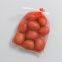 26*36 32*50 Knot Mono Packing Vegetable Fruit Mesh Bag Customized Colors Mono Filament Mesh Sack