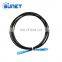 Sc/UPC-Sc/UPC Black FTTH Indoor outdoor Drop Cable Patch Cord