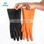 EN388 CE Safety Black Chemical Anti-Corrosion Industrial Rubber Natural Latex Acid and Alkali Resistant Gloves