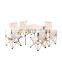 Household simple folding table portable outdoor table and chair portable small dining table