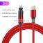 New Arrival 2M PD 18W fast charging 180 degree rotating usb Data cable type c to 8 pin charging cable for iPhone