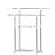 Collapsible laundry rack extending clothes dryer hanging aire for hanging clothes