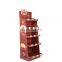 Manufacturer Floor Type Advertising High Quality Cardboard Display Racks Printed Paper Display Cabinet Stand Shelf Counter