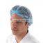 Disposable Hair Net Food industrial bouffant cap Elastic Nonwoven Disposable Clip Cap Mob Cap