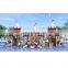 Commercial children plastic amusement park equipment playground equipment outdoor