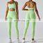 2023 New Arrival Seamless High Waist Leggings Beauty Back Sexy Bra 2 Piece Yoga Gym Suit Set Women Fitness Sports Wear Clothes