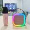 Phone Karaoke Bluetooth portable Mini Usb Speaker with Replaceable Battery Wireless Microphones For Party And Home