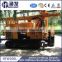 200m Depth, HFW200L Crawler Water Well Drilling Rig Working with Air Compressor