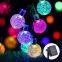 100LEDs 10M Solar Bubble Ball String Lights - Waterproof for Wedding Christmas Outdoor Garden Decor