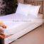 Waterproof Terry+TPU mattress cover soft top mattress protector
