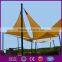 HDPE triangular Shade Sail Installation 95% UV Protection