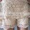 Summer ladies hot/embroidery lace woman short/water soluble lace short