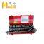3/4"DR 27pcs Metal case Box socket set 12PT