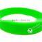 2015 High quality custom logo oem debossed 25mm silicon bracelet