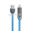 High quality data cable flat usb charging USB date cable for iphone & Samsung S6