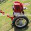 High efficiency gasoline hand push brush cutter/grass trimmers machine