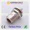 n connector panel  N flange female coaxial connector with 4 hole panel mount XiXia Communication