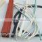 white silicone foam strip extrusions