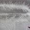 72" Curly Ostrich Feather Boas - White w/Sliver Lurex For Skirt Accessories