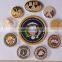 Individual Metal Badge Customized DIY Tinplate Badge Commemorating Badge Badge Medal Made Smiling Face zx