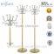 Y-8022 gold coat racks /Gold Plating Acrylic crystal ball