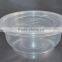 320ml PP material disposable plastic salad bowl for sale