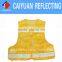 CY Black Mesh Warning Reflective Safety Vest