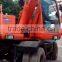 south korea made used doosan DH150 wheel excavator in china