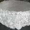 Wedding Tablecloth, Handmade Table Cloth,satin Ruffled Tablecloth