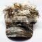 3D Military Sneaky Woodland Leaf Cap Hunting Blind Cap
