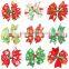 Deshine Wholesale Ribbon Christmas Butterfly Hair Banana Clip ZX1040