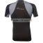 2017 wholesale custom hot style men compression tshirt