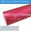 CARLIKE Metallic Brushed Rose Chrome Car Whole Body Wrap Vinyl Sticker