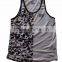 sublimation gym Singlet / cotton gym singlet/100 cotton men tank top